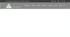 Desktop Screenshot of colposcopiasp.org.br